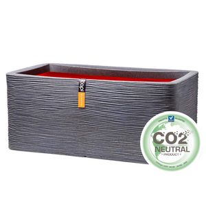 capi Nature Rib Pflanztopf 73x39x32cm Kunststoff