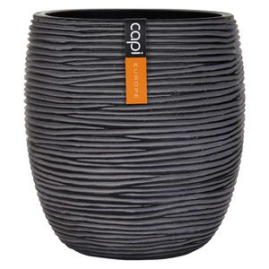 capi Nature Rib Pflanztopf Ø14x17,3cm