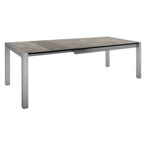 Stern Ausziehtisch 174/254x90cm Edelstahl/Silverstar