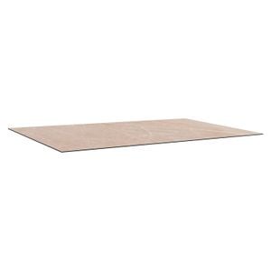 Stern Gartentisch-Platte 160x90cm Silverstar 2.0