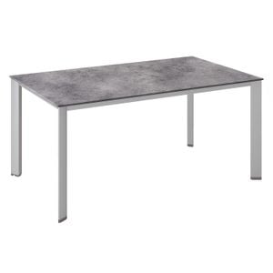 Kettler Edge Gartentisch 140x70cm Aluminium/HPL