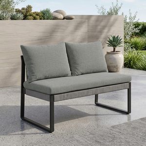 Stern Tammo Diningsofa Aluminium/Rope/Outdoorstoff