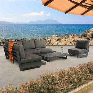 OUTLIV. Lana Loungeset inkl. Loungetisch Aluminium