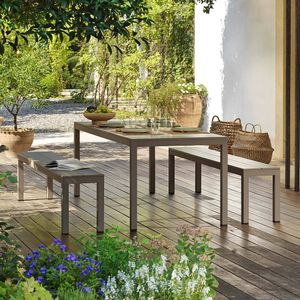 Nardi Rio Gartenmöbel-Set L (6 Plätze) Tisch 210/280x100cm