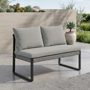 Stern Tammo Diningsofa Aluminium/Rope/Outdoorstoff