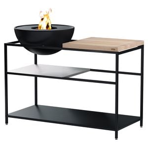 höfats Fire Kitchen Outdoorküche 4-tlg. Schwarz