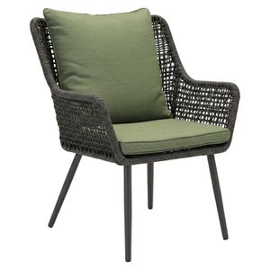 LC Garden Saigon Gartensessel Aluminium mit Sitz- und Rückenkissen