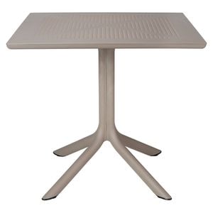 Nardi Clip Bistrotisch 80x80cm Kunststoff