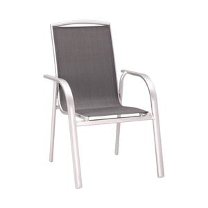 Best Palermo Stapelsessel Aluminium/Ergotex