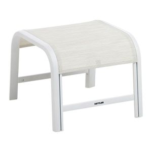 Kettler Memphis Gartenhocker Aluminium/Outdoorgewebe