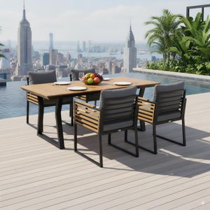 OUTLIV. New York City Gartenmöbel-Set Tisch 200x90cm