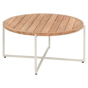 Apple Bee Condor Loungetisch Ø94x44cm Aluminium/Teak