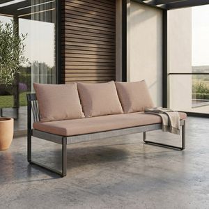 Stern Tammo Diningsofa Aluminium/Rope/Outdoorstoff