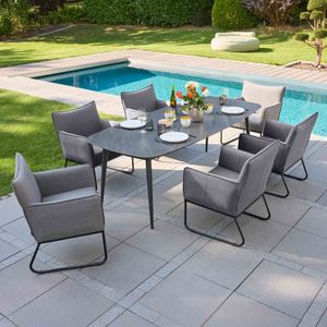 LC Garden Loma Gartenmöbel-Set L (6 Plätze) Tisch 220x100cm
