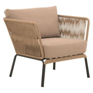 Cosmic Collection Lion Loungesessel Stahl/Rope