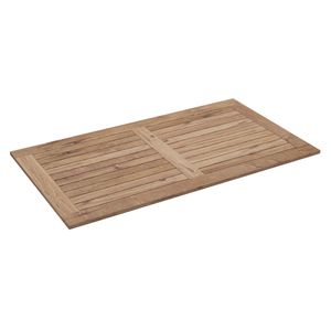 OUTLIV. Gartentisch-Platte 160x90cm Teak