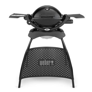 Weber Gasgrill Q 1200 Black Line mit Stand