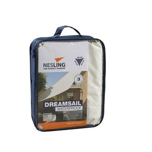 Nesling Dreamsail Sonnensegel 3-Eck 400x400 cm Polyester