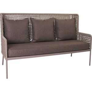 Stern Greta 3-Sitzersofa Aluminium/Rope