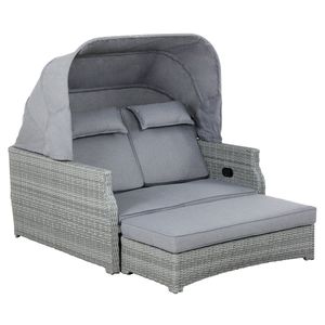 OUTLIV. Capri Daybed Geflecht/Textil