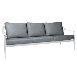 Stern Vanda 3-Sitzer Sofa Aluminium/Outdoorstoff