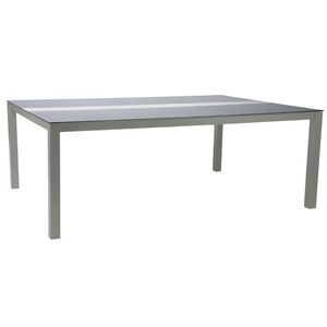 Stern Gartentisch 200x140 cm Aluminium/Silverstar 2.0