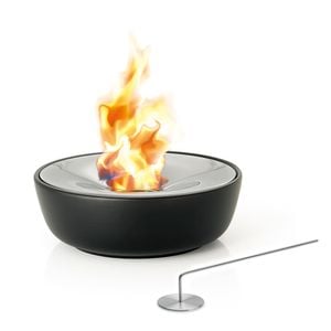 Blomus Fuoco Gel-Tischfeuer large Edelstahl/Keramik