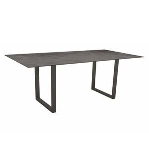 Stern Kufentisch 200x100 cm Aluminium/Silverstar 2.0