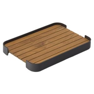 Zebra Carry Tablett Aluminium/Teak