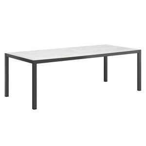 OUTLIV. Gartentisch Aluminium/Glaskeramik