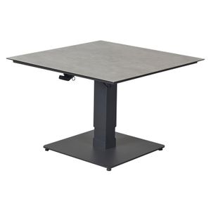 LC Garden Bondino Lifttisch Aluminium/Glaskeramik