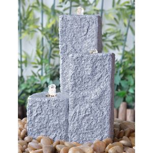 Heissner Neptun LED Eingrabbrunnen Set Polystone