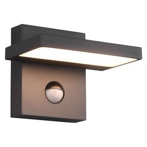 LUTEC Dodd LED -Außenwandbeleuchtung Edelstahl Silber | Wandleuchten