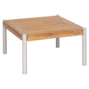 Stern Taro Beistelltisch Garten Aluminium/Teak