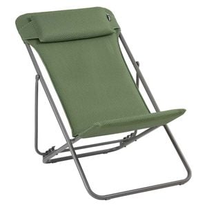 Lafuma Maxi Transat+ Liegestuhl Stahl/BeComfort