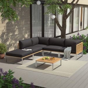 OUTLIV. Sumba Ecklounge Edelstahl/Polyester