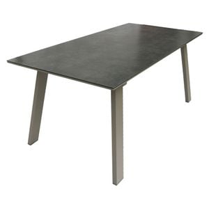 LC Garden Sunrest Gartentisch 180x90cm Aluminium/Glaskeramik