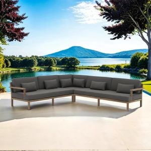 Apple Bee XXL-Factor Ecklounge Teak/Bee Wett