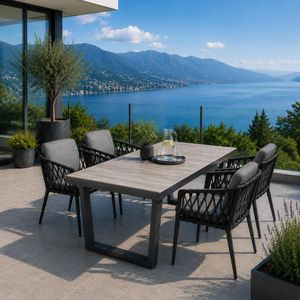 LC Garden Cairns Gartenmöbel-Set M (4 Plätze) Tisch 200x100cm