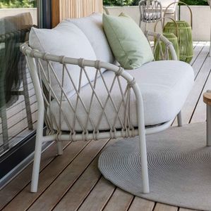 Stern Klea Diningsofa Aluminium/Rope/Sunbrella