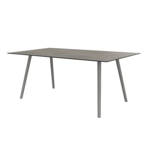 Stern Interno Gartentisch 180x100cm Aluminium/Silverstar 2.0