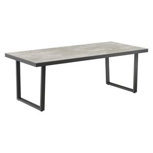 OUTLIV. Gartentisch 220x100cm Edelstahl/Dekton