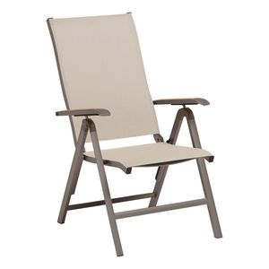 Kettler Diamond Klappsessel verstellbar Aluminium/Outdoorgewebe