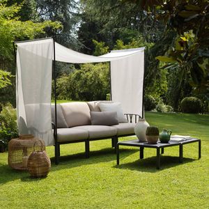 Nardi Komodo Gartenloungesofa inkl. Sonnenschutz Kunststoff/Sunbrella
