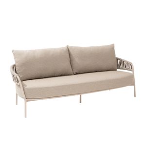 4Seasons Calma Gartenloungesofa Aluminium/Rope/Olefin