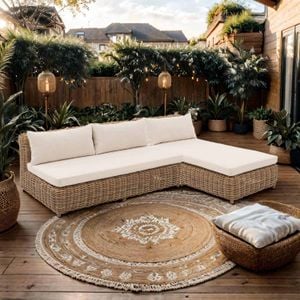 OUTLIV. Versailles Ecklounge Geflecht/Spunpolyester