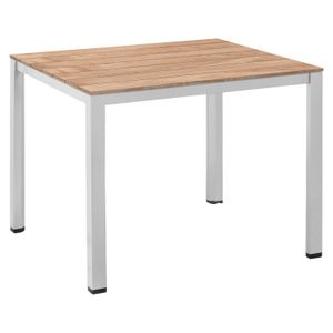 Kettler Cubic Gartentisch Aluminium/Teak