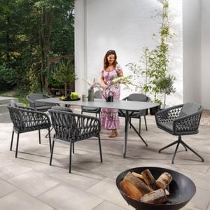 LC Garden Bari Gartenmöbel-Set L 6 (Plätze) Tisch 240x100cm