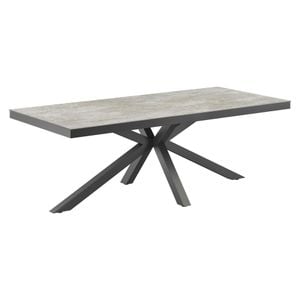 OUTLIV. Gartentisch 220x100cm Aluminium/Dekton
