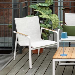 Kettler Diamond Loungesessel Aluminium/Outdoorgewebe